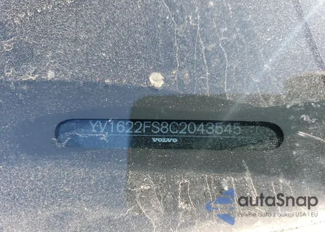 2012 Volvo S60 T5 из США, поврежденный, VIN YV1622FS8C2043545